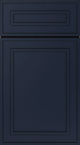 Elegant Navy cabinet door sample