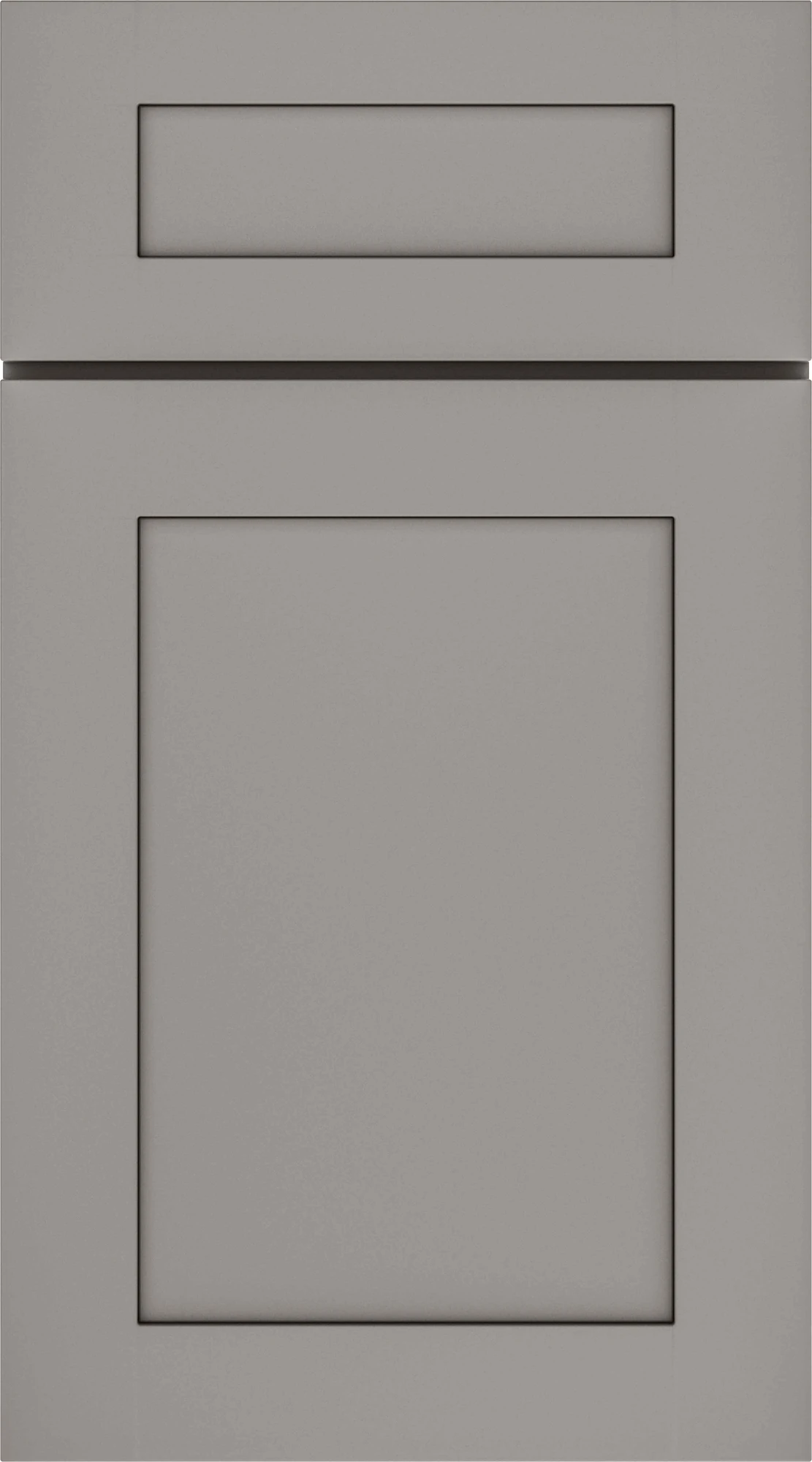 Shaker Grey cabinet door sample